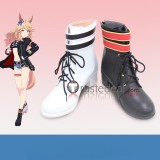 Uma Musume Pretty Derby Matikanefukukitaru Mejiro Ardan Gold City Green Blue White Cosplay Boots Shoes