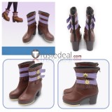 Uma Musume Pretty Derby Vodka Narita Taishin Bubble Gum Fellow Black Red Brown Yellow Cosplay Boots Shoes