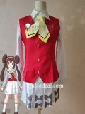 Commission Pokemon Masters EX Trainer Rosa Mei Academy Uniform Superstar Cosplay Costume