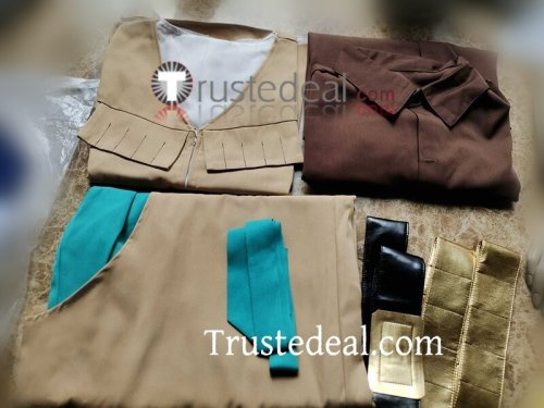 Pokemon Gym Leader Clay Cosplay Costume