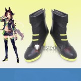 Uma Musume Pretty Derby Vodka Narita Taishin Bubble Gum Fellow Black Red Brown Yellow Cosplay Boots Shoes