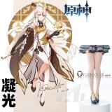 Genshin Impact Collei Ningguang Layla Lumine Printed Tights Socks Leggings Stockings Cosplay Accessories