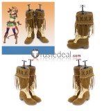 Uma Musume Pretty Derby Air Groove Hishi Akebono Taiki Shuttle Curren Chan White Brown Black Cosplay Boots Shoes