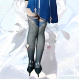 Genshin Impact Layla Varesa Noelle Eula Mona Printed Tights Socks Leggings Stockings Cosplay Accessories