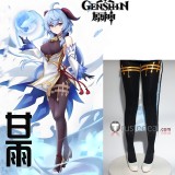 Genshin Impact Xinyan Keqing Sangonomiya Kokomi Ganyu Printed Tights Socks Leggings Stockings Cosplay Accessories