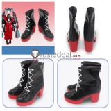 Vocaloid Magical Mirai 2023 Miku Hatsune Black Red Cosplay Costume