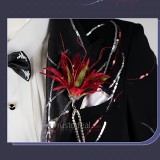 Love and Deepspace Rafayel Wedding Suit Black Cosplay Costume