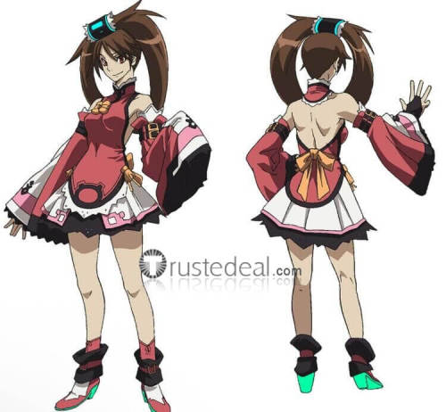 Commission Guilty Gear Jam Kuradoberi Brown Styled Cosplay Wig