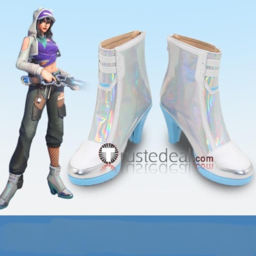Overwatch Ashe Mei Widowmaker Wuyang Silver Green Blue Cosplay Boots Shoes