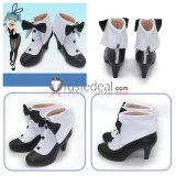 Vocaloid Hatsune Miku Rurudo Bunny Suit Black White Cosplay Costume