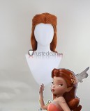 Tinker Bell and the Pirate Fairy Rosetta Brown Styled Cosplay Wig