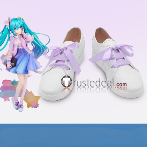 Vocaloid Miku Digital Stars North Star Fairy Tale Puss Cat in Boots Thumbelina Cosplay Boots Shoes