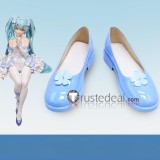 Vocaloid Miku Bunny Butterfly Flower Fairy Halloween Cosplay Boots Shoes