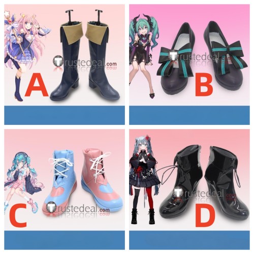 Vocaloid Miku Re:Dive Little Devil Love Sailor 39 Culture Cosplay Boots Shoes