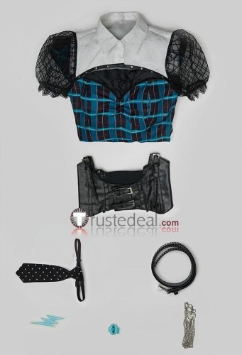Monster High Frankie Stein Draculaura Elissabat Veronica Von Vamp Halloween Cosplay Costume