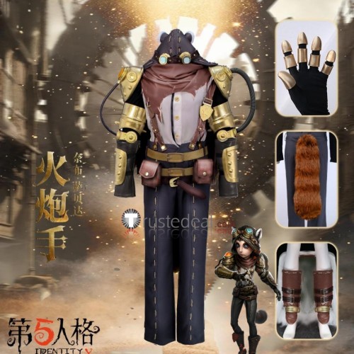 Identity V Mercenary Naib Subedar Cannoneer Cosplay Costume