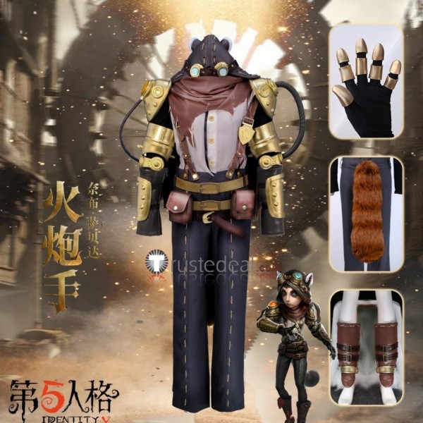 Identity V Mercenary Naib Subedar Cannoneer Cosplay Costume