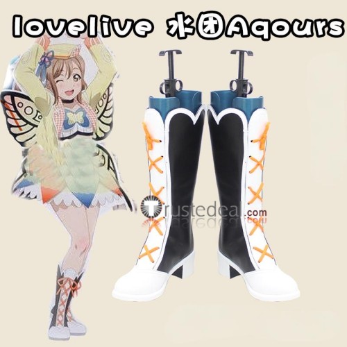 Love Live Sunshine Aqours Yoshiko Ruby Chika Dia Riko Kanan Mari Cosplay Shoes Boots