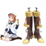 Love Live Sunshine Aqours Christmas Choir Yoshiko Ruby Kurosawa Hanamaru Kunikida Mari Ohara Sakurauchi Riko Awakening Cosplay Boots Shoes