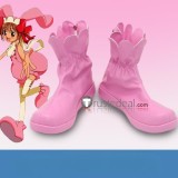 Shugo Chara Utau Hoshina Lunatic Charm Devil Red Dia Yaya Yuiki Nagihiko Fujisaki Cosplay Boots Shoes