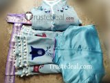 Olaf's Frozen Adventure Anna and Elsa Dress Cosplay Costumes