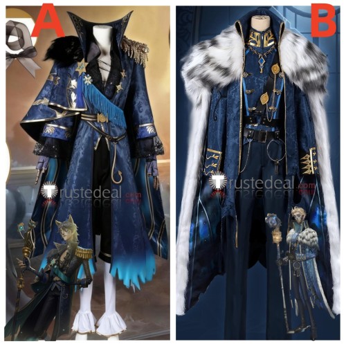 Identity V Hermit Alva Lorenz Lead Consultant Warden Cosplay Costume