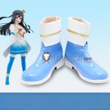 Love Live! Nijigasaki High School Idol Club Setsuna Yuki Blue Brown Black Cosplay Boots Shoes