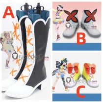 Love Live Sunshine Aqours Yoshiko Ruby Chika Dia Riko Kanan Mari Cosplay Shoes Boots
