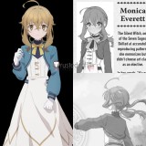 Silent Witch Monica Everett Blonde Styled Cosplay Wig