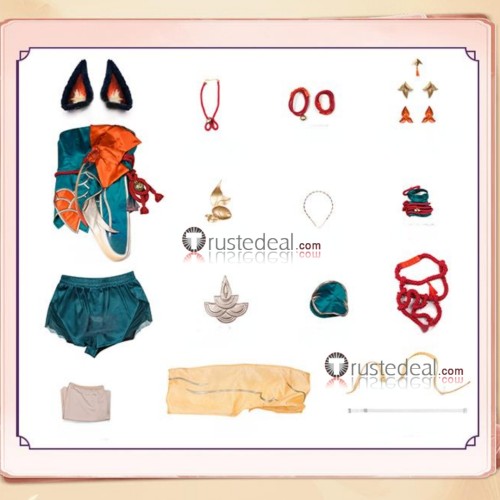 League of Legends Ahri Skin After Hours Spirit Blossom Springs Cosplay Costume