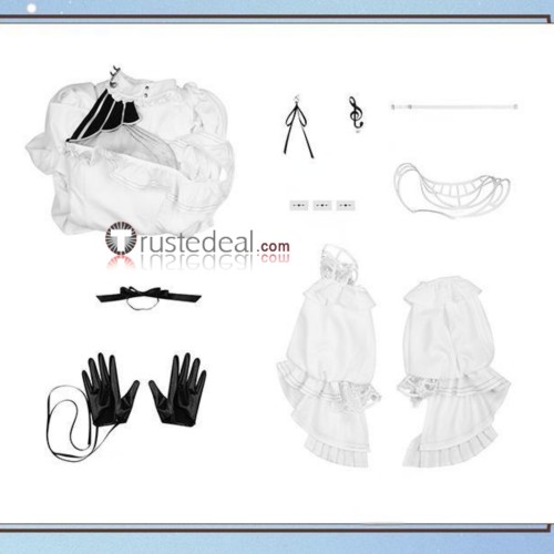Wuthering Waves Phrolova White Dress Cosplay Costume