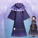 Silent Witch Monica Everett Magic Robe Black Purple Cosplay Costume