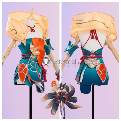 League of Legends Ahri Skin After Hours Spirit Blossom Springs Cosplay Costume