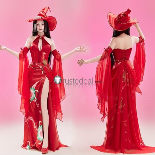 One Piece Boa Hancock Blood Witch Halloween Cosplay Costume
