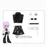 Panty Stocking with Garterbelt Polyester Polyurethane‌ Silver Black Cosplay Costume