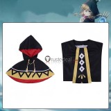 Silent Witch Monica Everett Magic Robe Black Purple Cosplay Costume