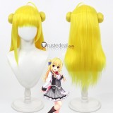 Hamidashi Creative Asumi Nishiki Hiyori Izumi Blue Yellow Cosplay Wig