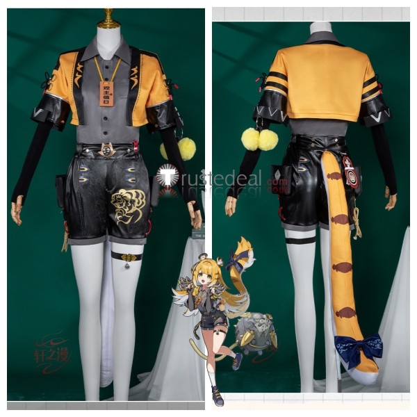 Zenless Zone Zero ZZZ Ju Fufu Tiger Thiren Cosplay Costume