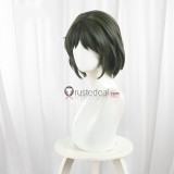 Princess Mononoke Hayao Miyazaki Grey Green Cosplay Wig