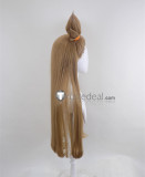 Pokemon Jasmine Sonia Orange Brown Styled Cosplay Wig