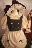 Touhou Kirisame Marisa Witch Maid Lolita Cosplay Costume