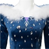 Olaf's Frozen Adventure Anna and Elsa Dress Cosplay Costumes