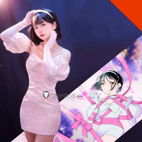 Alien stage Sua White Dress Cosplay Costume 2