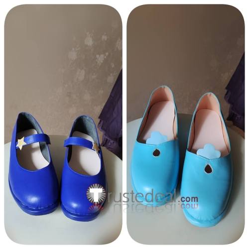 Commission Love Live SuperStar Sumire Heanna Watanabe You Blue Cosplay Shoes Boots