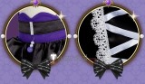 Akuyaku Reijou Tensei Ojisan Grace Auvergne Black Formal Dress Cosplay Costume