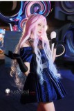 Alien Stage Mizi Blue Dress Cosplay Costume 2