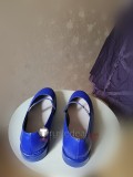 Commission Love Live SuperStar Sumire Heanna Watanabe You Blue Cosplay Shoes Boots