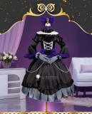 Akuyaku Reijou Tensei Ojisan Grace Auvergne Black Formal Dress Cosplay Costume