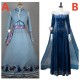 Olaf's Frozen Adventure Anna and Elsa Dress Cosplay Costumes
