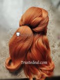 Tinker Bell and the Pirate Fairy Rosetta Brown Styled Cosplay Wig